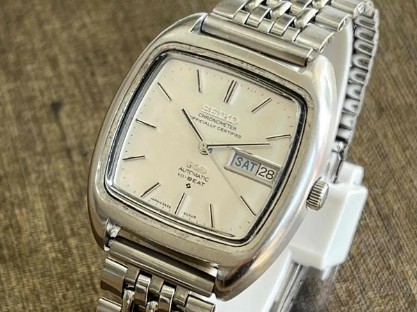 キングセイコー KING SEIKO 5626-5040 絹目ダイヤル TVスクリーンケース クロノメーター