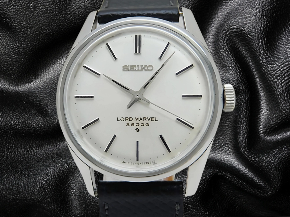 セイコー ロードマーベル 36000 5740-8000 Cal.5740C SS シルバーダイヤル ハイビート 手巻き SEIKO LORD MARVEL [代行おまかせコース]