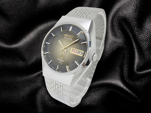 セイコー タイプ2 4336-8060 SS 9面カットガラス グラデーションダイヤル デイデイト ブレス仕様 クオーツ SEIKO TYPEⅡ QUARTZ [代行おまかせコース]