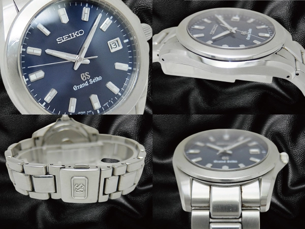 グランドセイコー SBGF019 8J56-8020 SS ブルーダイヤル 獅子の紋章 クオーツ GSブレス仕様 GRAND SEIKO Quartz [代行おまかせコース]