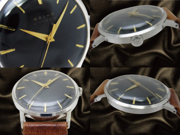 セイコー ユニーク Ref.J14039U SS リダン ブラックダイヤル アン ティーク 手巻き SEIKO UNIQUE [代行おまかせコース]