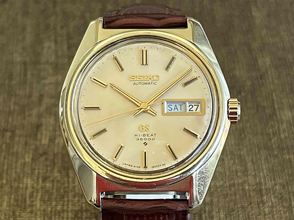 グランドセイコー GRANDSEIKO 6146-8000 CAPGOLD 61GS GSメダリオン