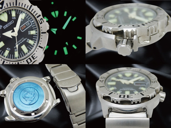 セイコー ダイバーズ 200m ブラックモンスター SKX779K 7S26-0350 SS ブラックダイヤル ブレス仕様 未使用保管品 BOX・保証書付属 オートマチック 海外モデル SEIKO SCUBA DIVER'S Black Monster [代行おまかせコース]
