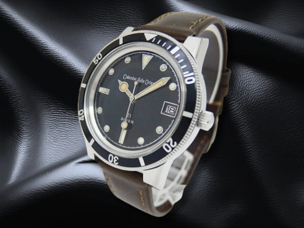 カレンダー オート オリエント Ref.T-19755 Cal.670 SS 艶ありブラックダイヤル  オートマチック Calendar Auto Orient 21DIVER [代行おまかせコース]