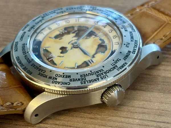 シェルマン ワールドタイム ミニッツリピーター クロワゾネダイヤル Ref.6880-T003699 TA 200本限定モデル クオーツ BOX付属 SHELLMAN WORLD TIME MINUTE REPEATER