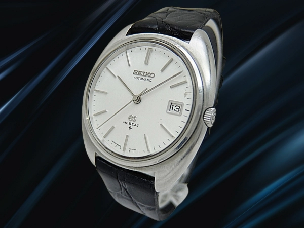 グランドセイコー 5645-7000 SS  シルバーダイヤル GSメダリオン SEIKOベルト オートマチック GS基準合格証明書付属 GRAND SEIKO 56GS [代行おまかせコース]