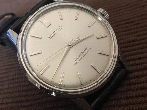 セイコー SEIKO ロードマーベル Lord Marvel 5740-0010 ロービート SS タツノオトシゴ 23石 手巻き 美品