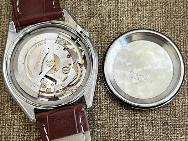 セイコーマチック SEIKO Seikomatic 6246-9000 獅子メダリオン 国産初の自動巻クロノメーター 62クロノ
