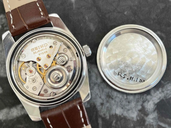 グランドセイコー GRANDSEIKO セカンドモデル 5722-9991 後期型 GSメダリオン 57GS