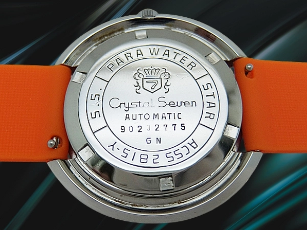 シチズン クリスタルセブン カスタム ナイアガラ 23石 Cal.5204 SS オレンジダイヤル デイデイト オートマチック CITIZEN CRYSTAL SEVEN CUSTUM [代行おまかせコース]