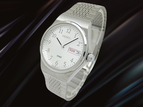 セイコー スピリット 7N93-7000 SS シルバーダイヤル ブレス仕様 クオーツ SEIKO SPIRIT [代行おまかせコース]
