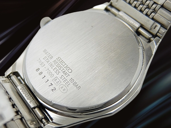 セイコー スピリット 7N93-7000 SS シルバーダイヤル ブレス仕様 クオーツ SEIKO SPIRIT [代行おまかせコース]