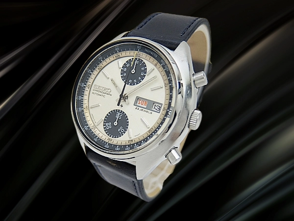セイコー クロノグラフ ベビーパンダ 23石 6138-8000 Cal.6138B SS シルバーダイヤル オートマチック CHRONOGRAPH [代行おまかせコース]