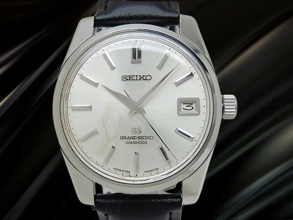 グランドセイコー セカンドモデル 5722-9991 SS シルバーダイヤル GSメダリオン 手巻き 2025年OH済 時計店修理明細付属 GRAND SEIKO 57GS [代行おまかせコース]