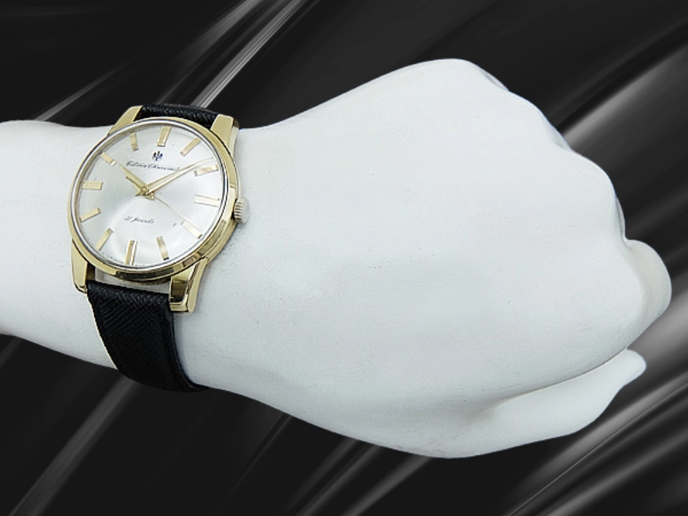 シチズン クロノメーター 31石 Ref.CR1507081 100 MICRONS GOLD FILLED シルバーダイヤル 大鷲メダリオン 手巻き Citizen Chronometer [代行おまかせコース]