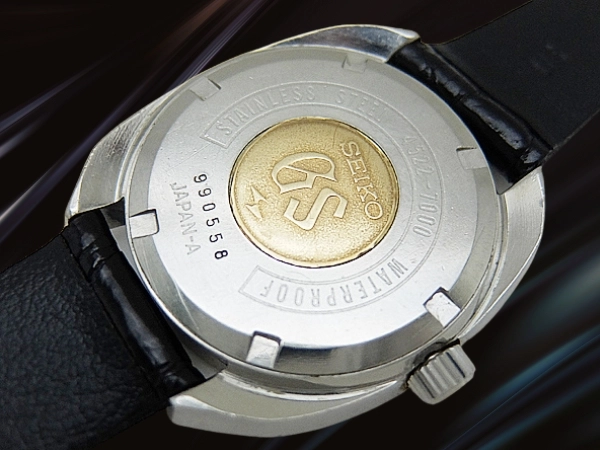 グランドセイコー ハイビート 25石 4522-7000 SS 亀甲型ケース ブラックダイヤル GSメダリオン 手巻き GRAND SEIKO HI-BEAT 36000 45GS [代行おまかせコース]