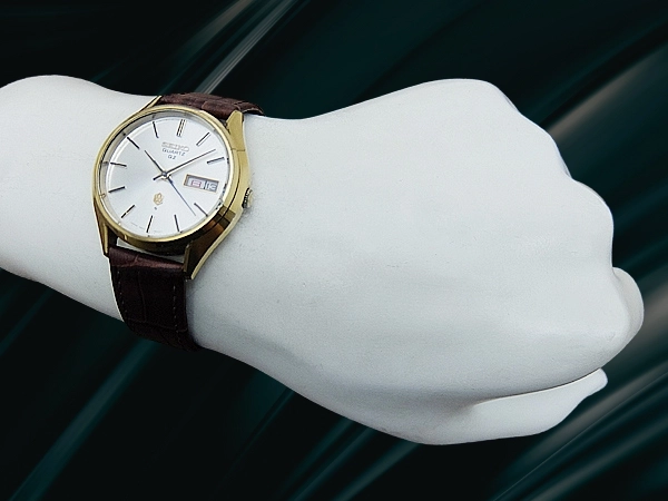 セイコー クオーツ QZ 0923-8000 SGP/SS シルバーダイヤル SEIKO QUARTZ [代行おまかせコース]