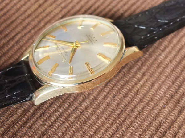 シチズン CITIZEN Super Deluxe スーパーデラックス 手巻き 25石 1507092 三ツ星 パラショック 14K 80ミクロン 特別調整品 美品