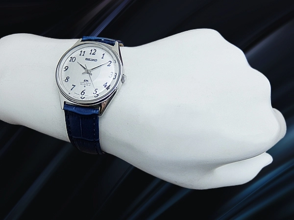 セイコー ロードマチック 23石 5601-9000 SS ワンピースケース リネンダイヤル ベルト仕様 オートマチック SEIKO LORD MATIC 23JEWELS [代行おまかせコース]