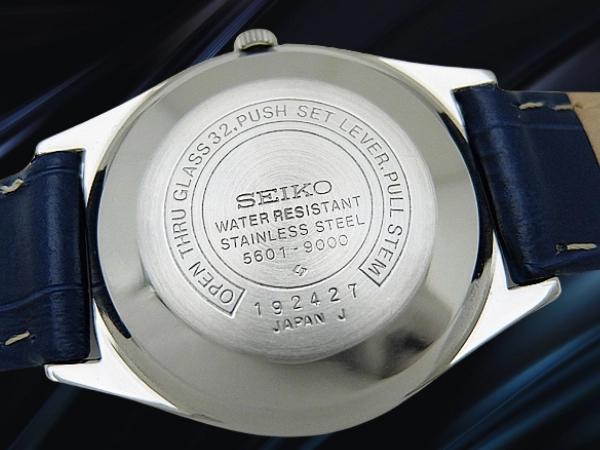 セイコー ロードマチック 23石 5601-9000 SS ワンピースケース リネンダイヤル ベルト仕様 オートマチック SEIKO LORD MATIC 23JEWELS [代行おまかせコース]