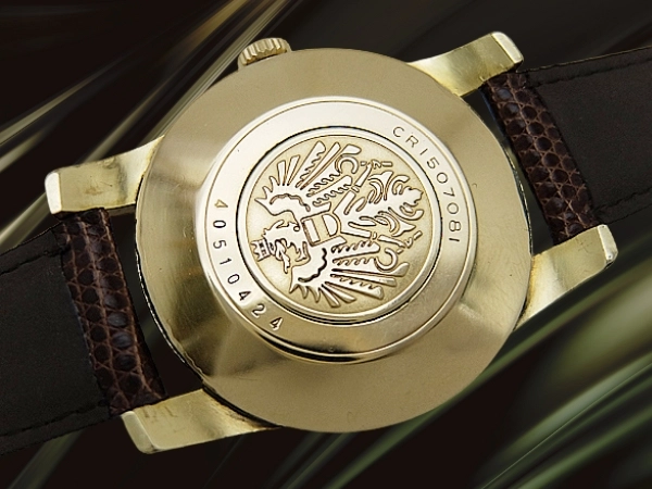 シチズン クロノメーター 31石 Ref.CR1507081 100 MICRONS GOLD FILLED シルバーダイヤル 大鷲メダリオン 手巻き Citizen Chronometer [代行おまかせコース]