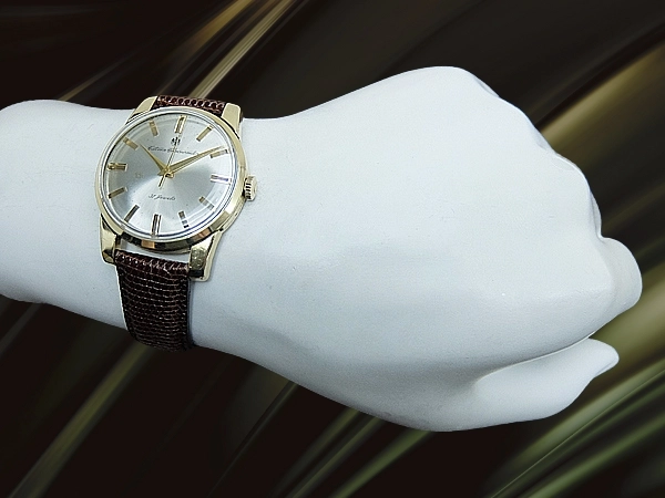 シチズン クロノメーター 31石 Ref.CR1507081 100 MICRONS GOLD FILLED シルバーダイヤル 大鷲メダリオン 手巻き Citizen Chronometer [代行おまかせコース]