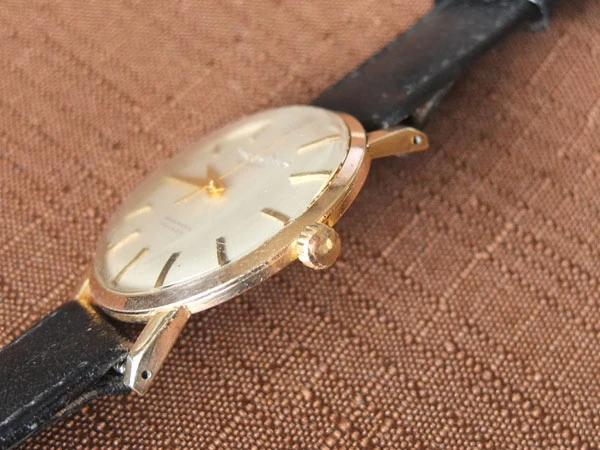 シチズン CITIZEN Super Deluxe スーパーデラックス 初期モデル 手巻き 25石 1507089 パラショック 14K 100ミクロン