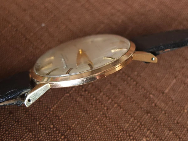 シチズン CITIZEN Super Deluxe スーパーデラックス 初期モデル 手巻き 25石 1507089 パラショック 14K 100ミクロン