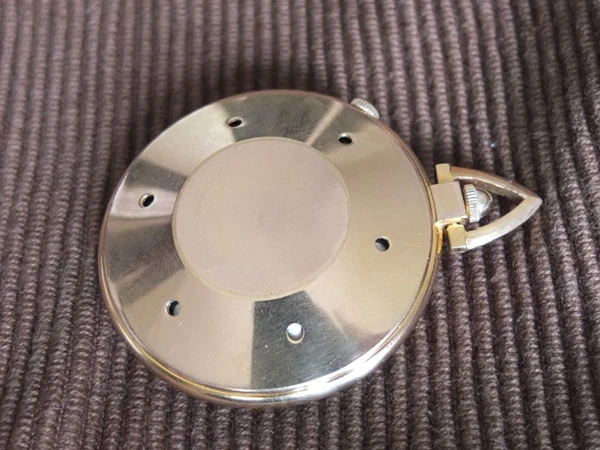 シチズン CITIZEN アラーム 懐中時計 17石 18K GP 国産初アラームポケットウォッチ 手巻き Citizen Alarm 美品
