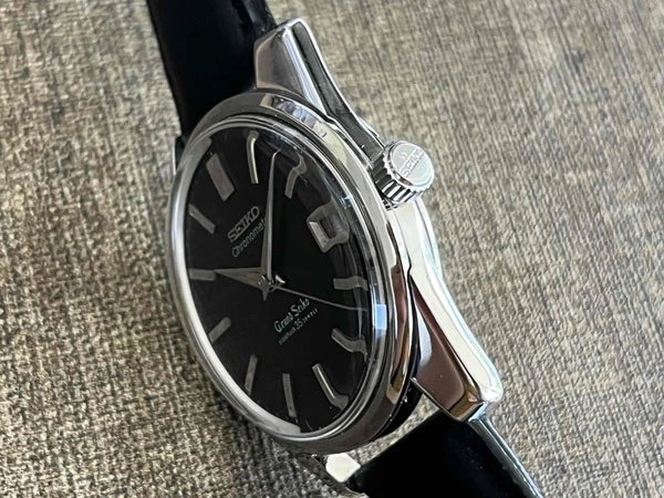 グランドセイコー GRAND SEIKO セカンドモデル 5722-9990 ブラックダイヤル 獅子メダリオン 57GS