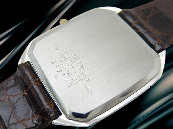 セイコー ドルチェ 6020-5930 PDP/SGP/SS オクタゴン シルバーダイヤル 薄型クォーツ SEIKO QUARTZ Dolce [代行おまかせコース]