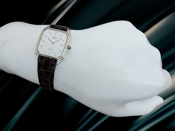 セイコー ドルチェ 6020-5930 PDP/SGP/SS オクタゴン シルバーダイヤル 薄型クォーツ SEIKO QUARTZ Dolce [代行おまかせコース]