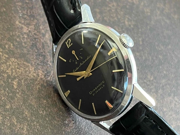 セイコー SEIKO インジケーター ブラック文字盤 INDICATOR J14030N First Automatic