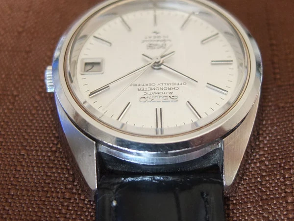 セイコー SEIKO キングセイコー スペシャル クロノメーター 5245-6000 自動巻 ワンピースケース 希少美品
