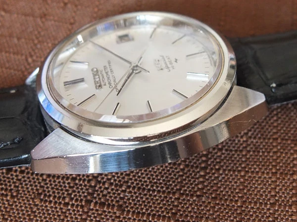 セイコー SEIKO キングセイコー スペシャル クロノメーター 5245-6000 自動巻 ワンピースケース 希少美品