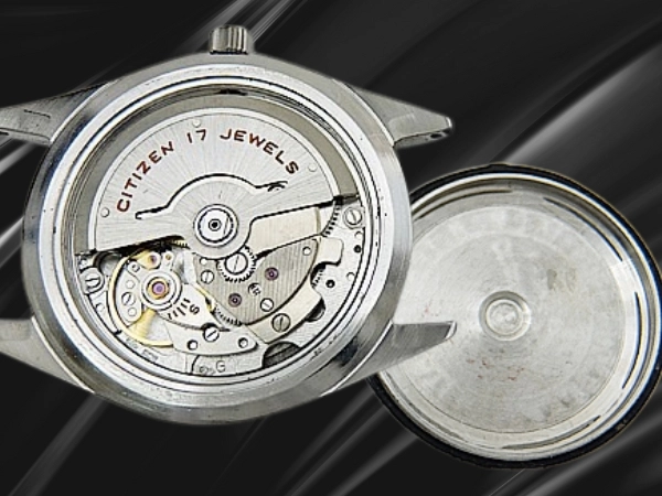 シチズン オートデーター コンパクト 17石 Ref.AUDS 2804-TA SS グレーダイヤル ブレス仕様 オートマチック CITIZEN Auto Dater COMPACT Para Water [代行おまかせコース]