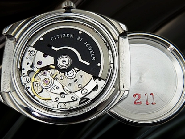 シチズン セブンスター ダイバー 21石 Ref.4-526970Y SS 回転ベゼル ブラックダイヤル 社外ブレス仕様 オートマチック CITIZEN SEVEN STAR [代行おまかせコース]