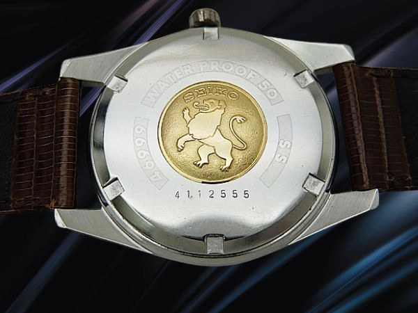 セイコー ライナー クロノメーター Ref.46999 Cal.460 SS シルバーダイヤル 星なし獅子メダリオン SEIKO尾錠 手巻き SEIKO LINER Chronometer [代行おまかせコース]