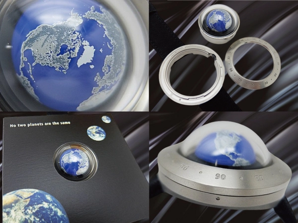 セイコー アースウォッチ 北半球 WN-1 チタン 地球儀ダイヤル クオーツ BOX・保証冊子・取説等付属 SEIKO WN-1 from Think the Earth WN-1 [代行おまかせコース]