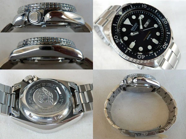 セイコー 7548-7010 プロフェッショナル ダイバー 200M クオーツ 80年代 デイデイト ダブルカレンダー SEIKO PROFESSIONAL