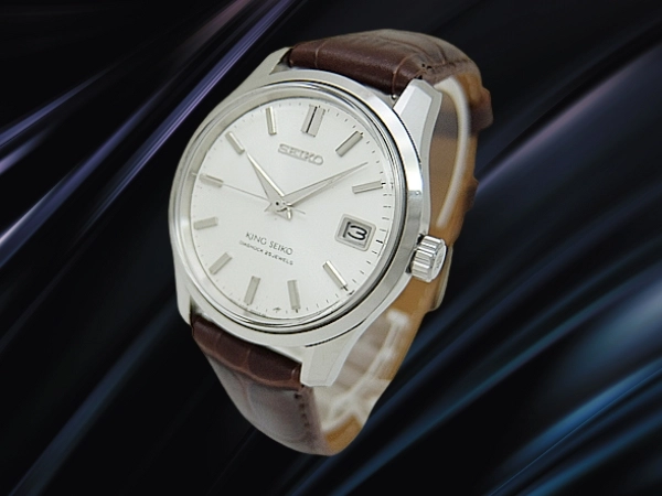 キングセイコー セカンドモデル 25石 4402-8000 SS シルバーダイヤル SEIKOメダリオン 手巻き KING SEIKO 44KS [代行おまかせコース]