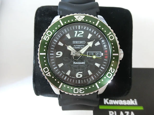 セイコー SEIKO『Kawasaki×SEIKO Ninja ZX-10Rウォッチ』 SZEL009 4R36-13E0 未使用品