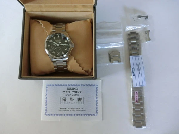 セイコー プレサージュ プレザージュ SARW015 美品 新品予備金属ブレス・保証書付属