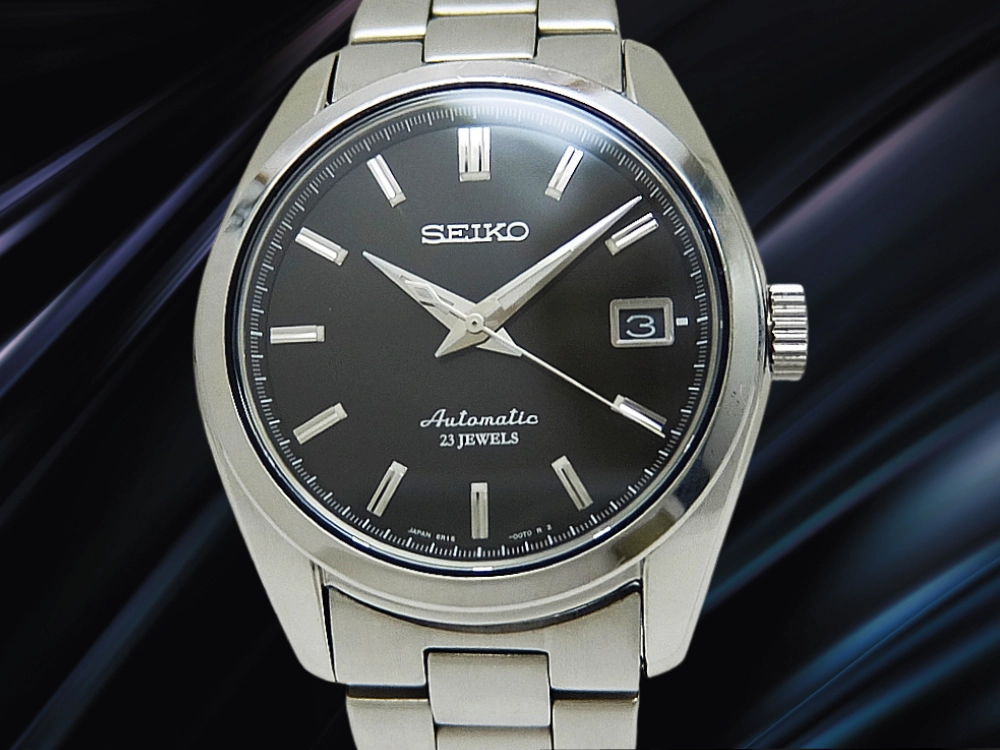 セイコー メカニカル SARB033 6R15-00CO SS ブラックダイヤル ブレス仕様 オートマチック BOX付属 SEIKO  [代行おまかせコース]