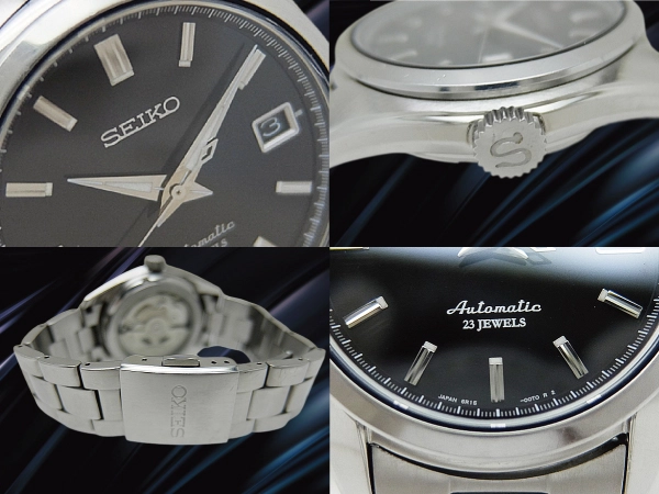 セイコー メカニカル SARB033 6R15-00CO SS ブラックダイヤル ブレス仕様 オートマチック BOX付属 SEIKO  [代行おまかせコース]