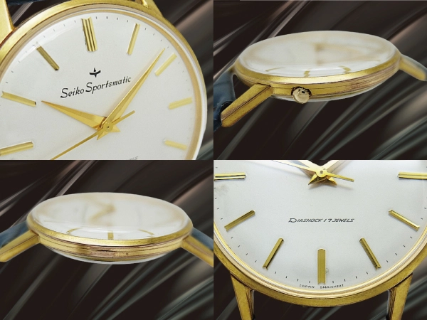 セイコー スポーツマチック 17石 Ref.15017 20MICRONS EGP/SS ホワイトダイヤル オートマチック SEIKO Sportsmatic  [代行おまかせコース]