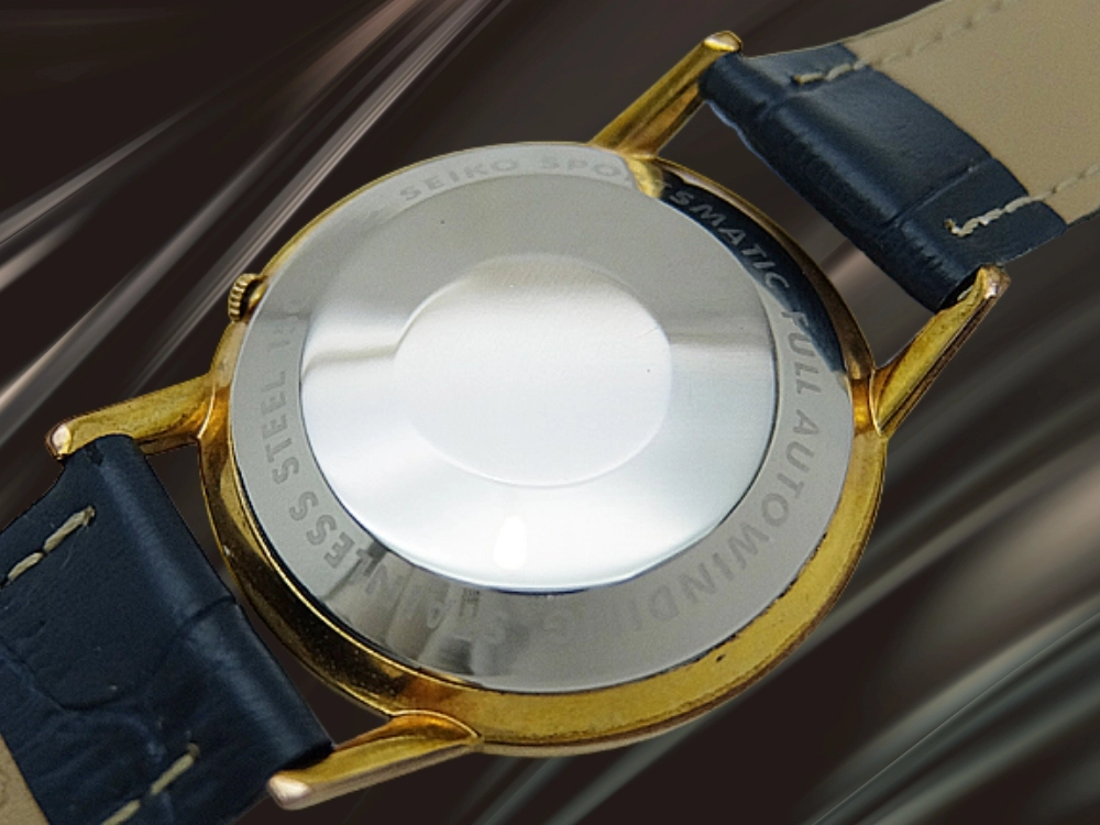 セイコー スポーツマチック 17石 Ref.15017 20MICRONS EGP/SS ホワイトダイヤル オートマチック SEIKO Sportsmatic  [代行おまかせコース]