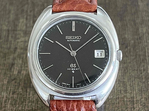 グランドセイコー GRANDSEIKO ダークブラウン文字盤 5645-7000 ハイビート Cal.5645A 56GS GSメダリオン