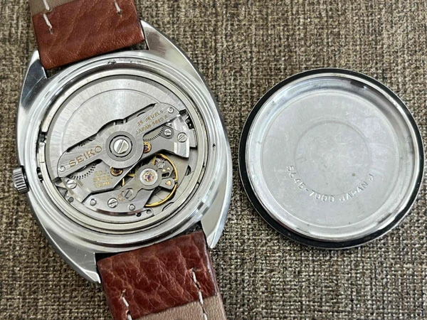 グランドセイコー GRANDSEIKO ダークブラウン文字盤 5645-7000 ハイビート Cal.5645A 56GS GSメダリオン