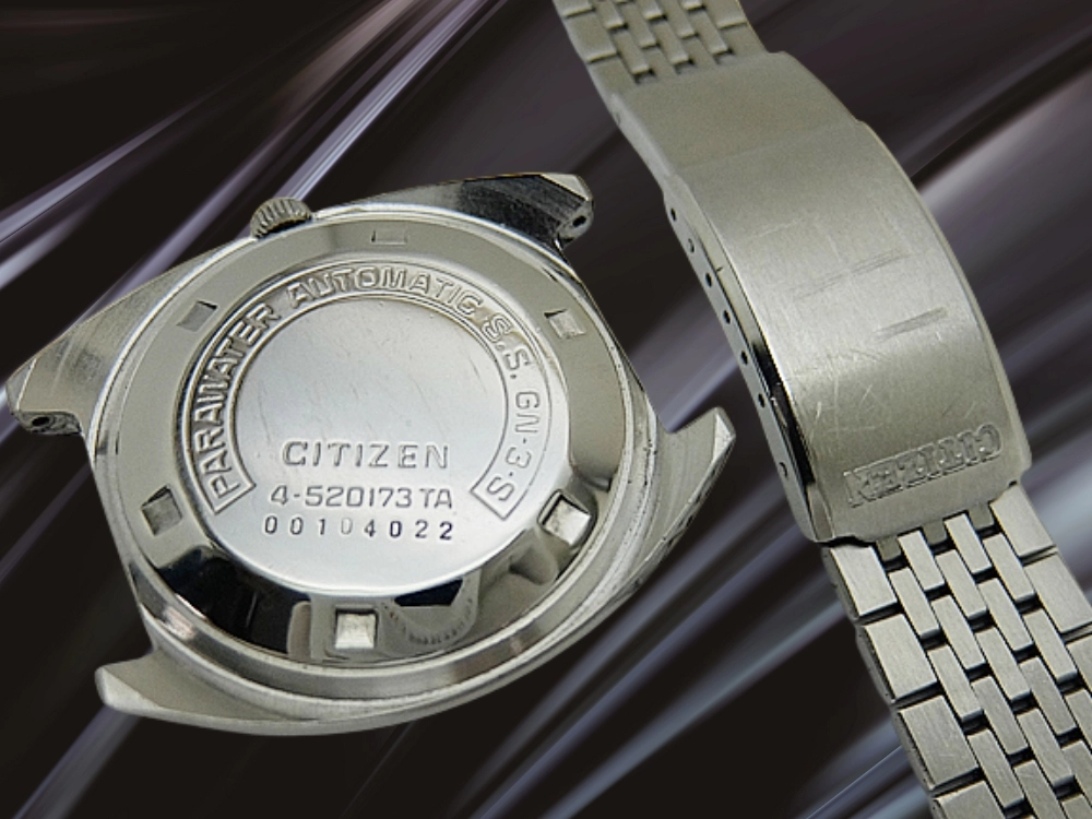 シチズン セブンスター デラックス 23石 Ref.4-520173TA SS グレーダイヤル ブレス仕様 オートマチック CITIZEN SEVEN STAR Deluxe [代行おまかせコース]